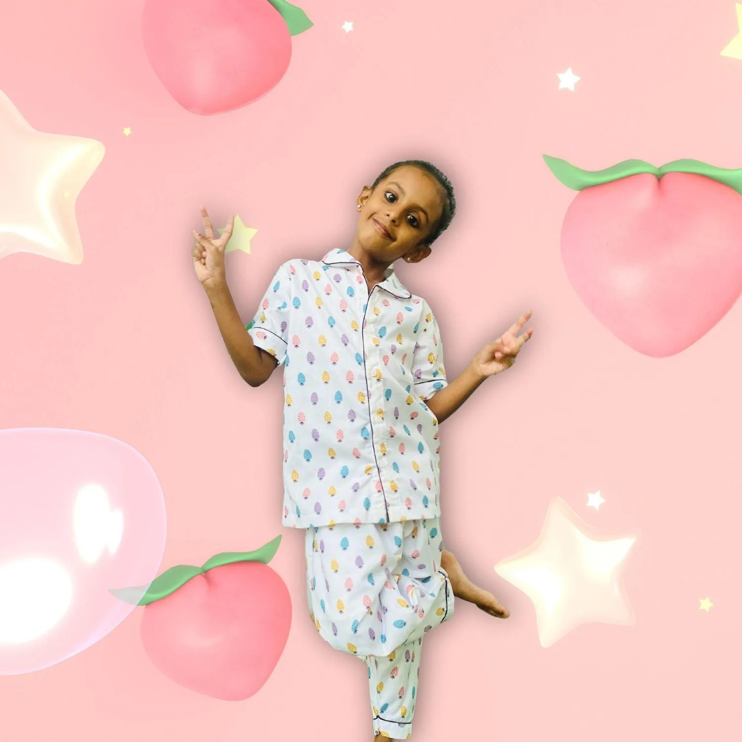 Strawberry Pajama Set