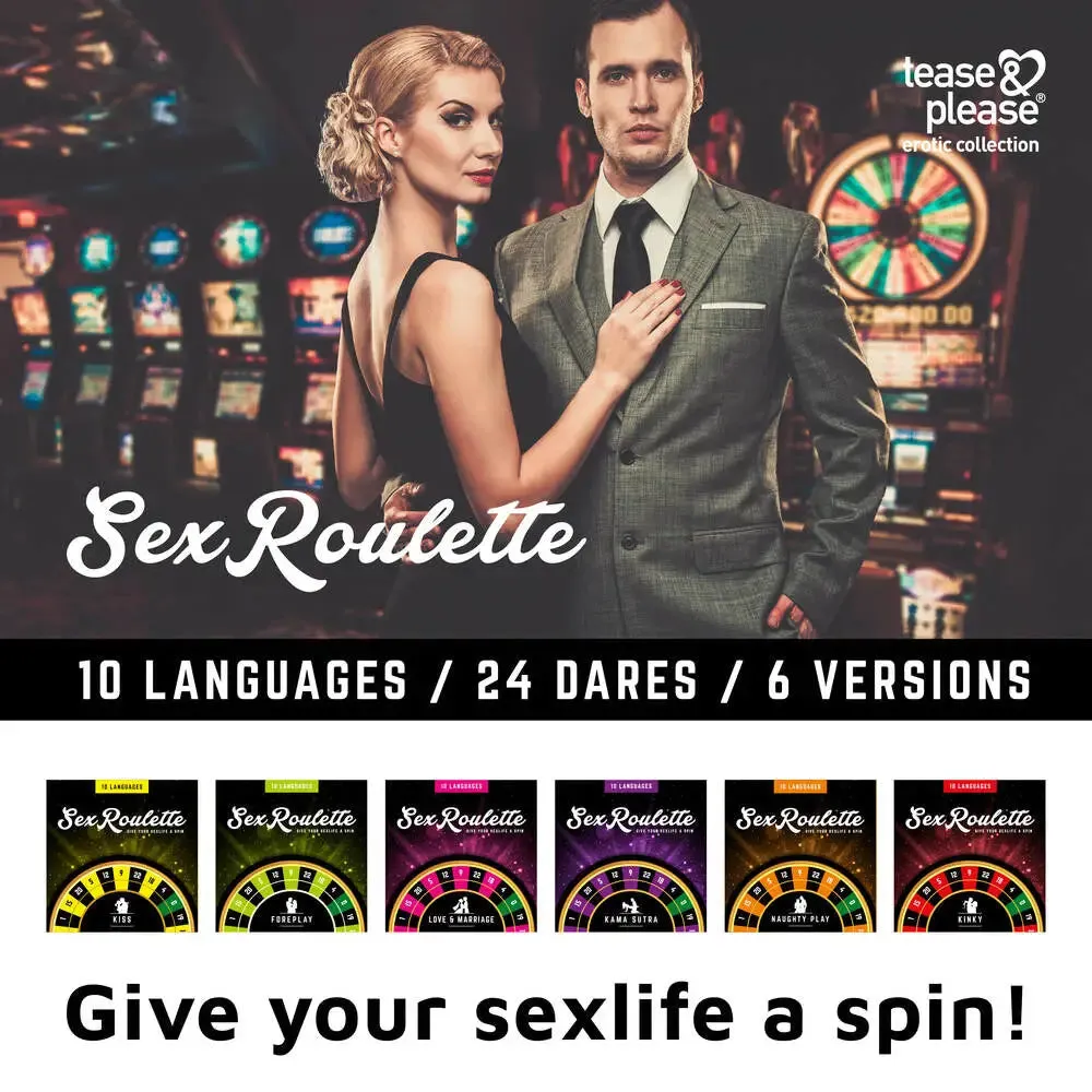 Tease and Please Kama Sutra Sex Roulette with 24 Dares