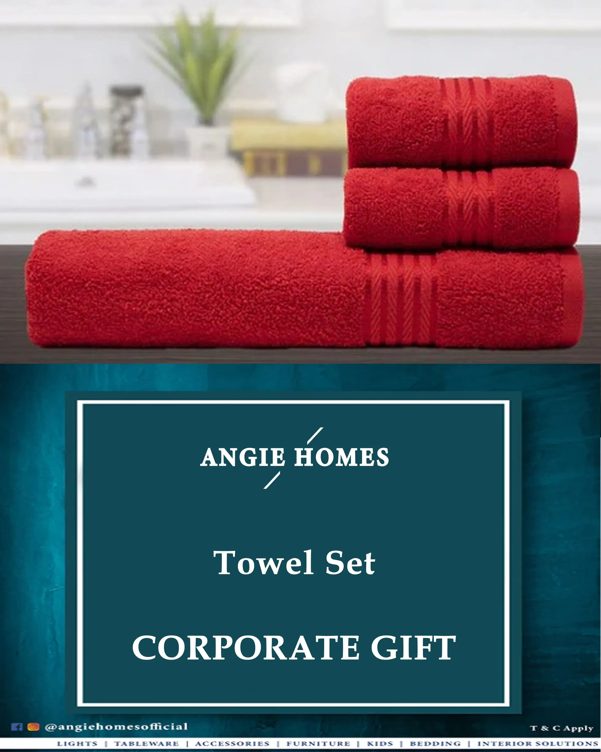 Towel Set for Wedding, House Warming & Corporate Gift