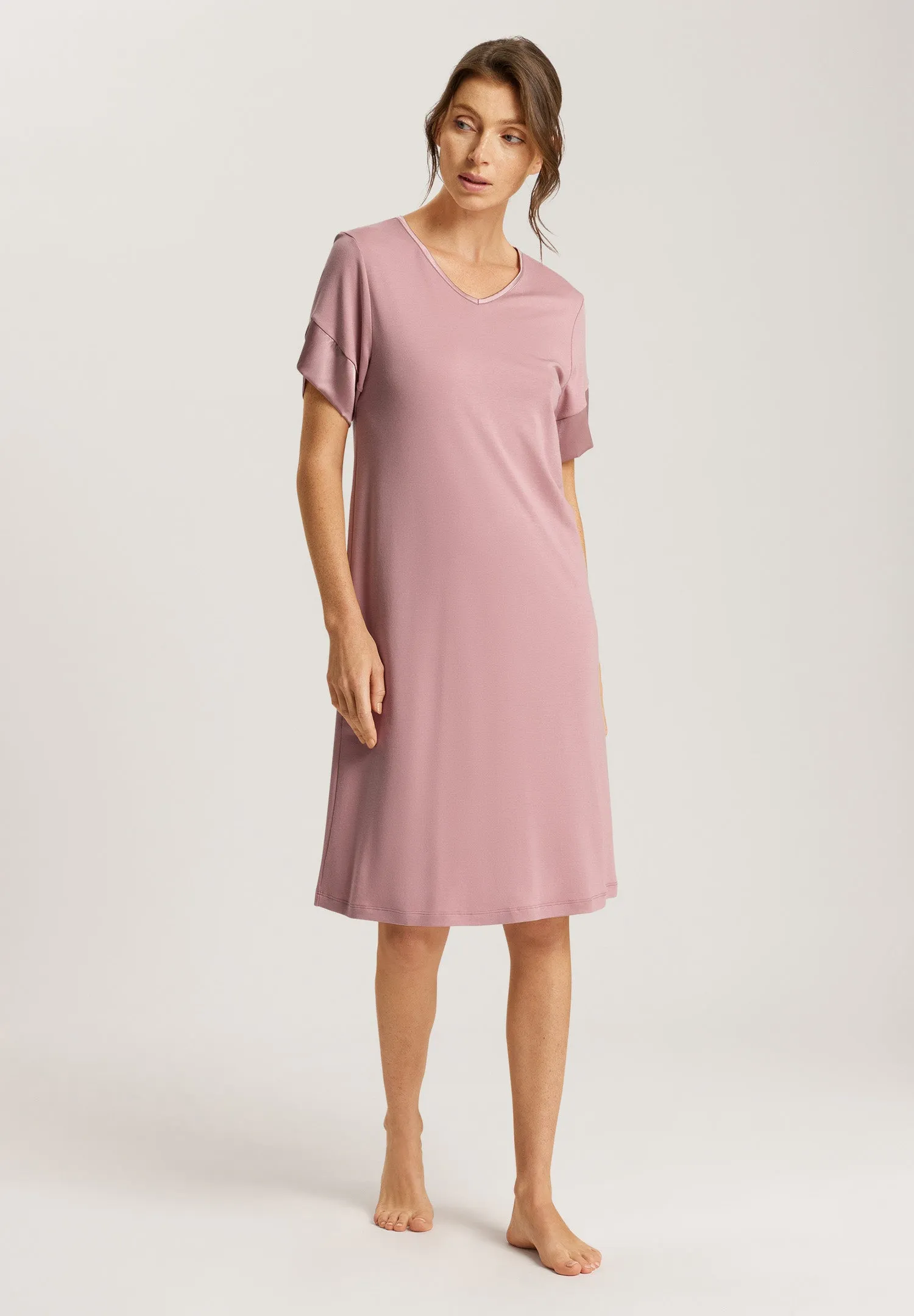 Virginia TENCEL™ and Cotton Nightgown | Woodrose 74874-2312