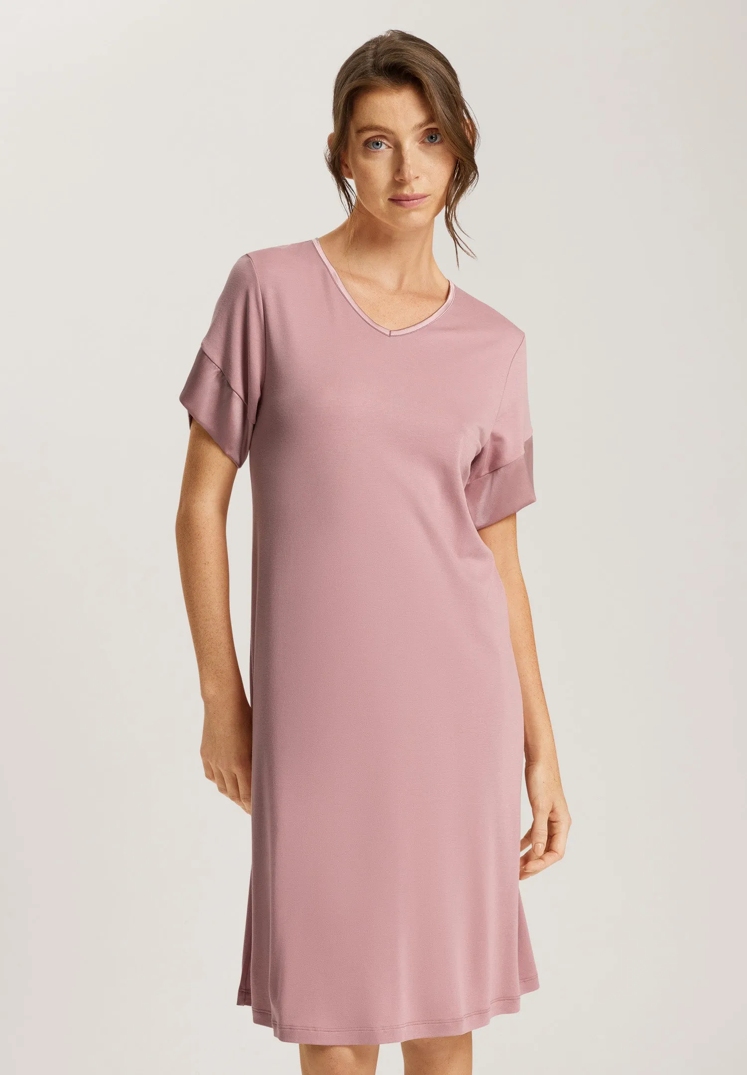 Virginia TENCEL™ and Cotton Nightgown | Woodrose 74874-2312