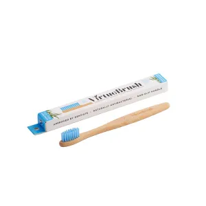 Virtue Brush Kids Bamboo Toothbrush Blue