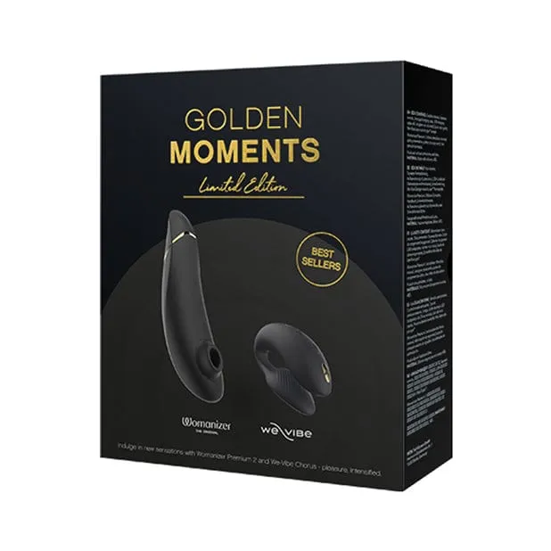 Womanizer - Golden Moments Limited Edition Collection Premium 2  We Vibe Chorus Couples Set (Black)