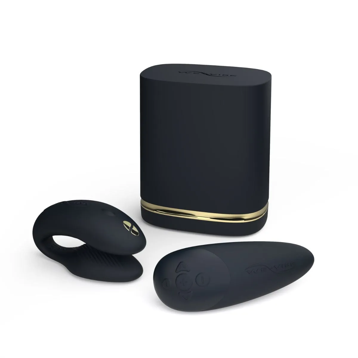 Womanizer - Golden Moments Limited Edition Collection Premium 2  We Vibe Chorus Couples Set (Black)