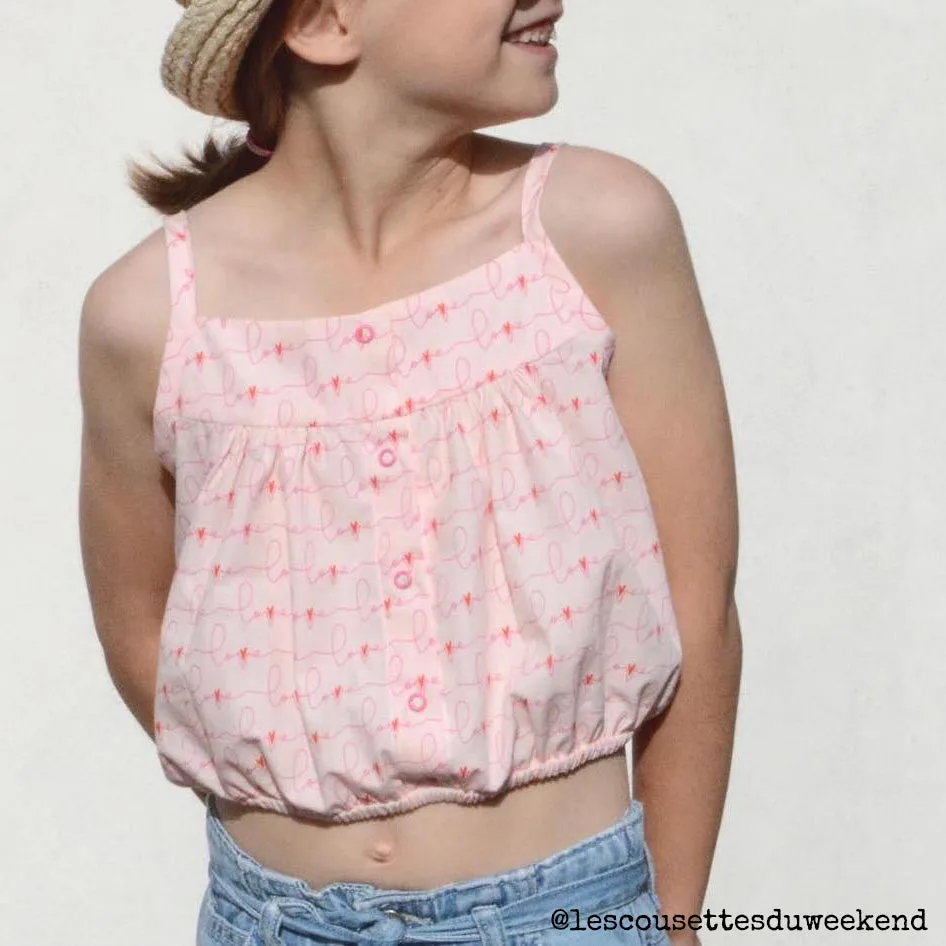 ZANZIBAR KIDS Top or Dress - Kids 3/12Y - PDF Sewing Pattern